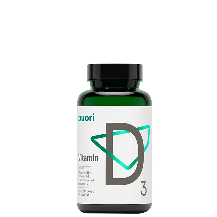 Puori D-Vitamin 400 60 kapslar