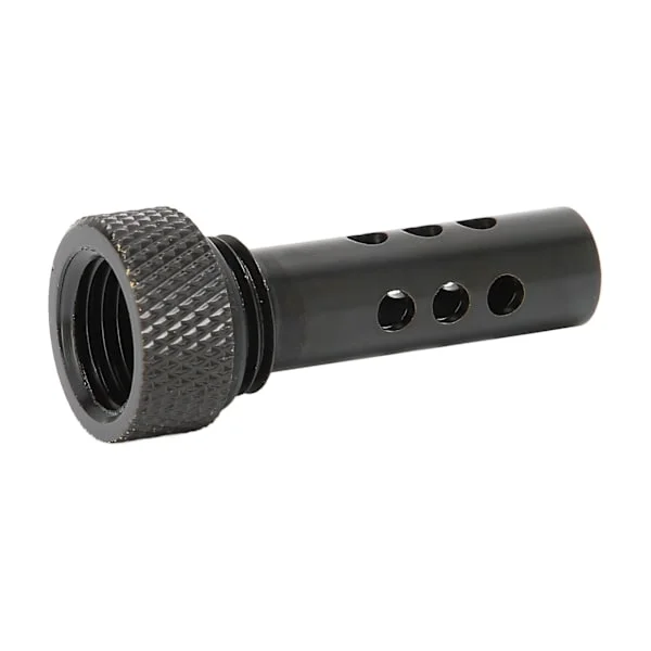 Svart Vannkjøler Fittings PC Vattenkylningstank Bubbler Forhindre Boble G1/4 Innvendig Gjenge Datamaskin Vanntank