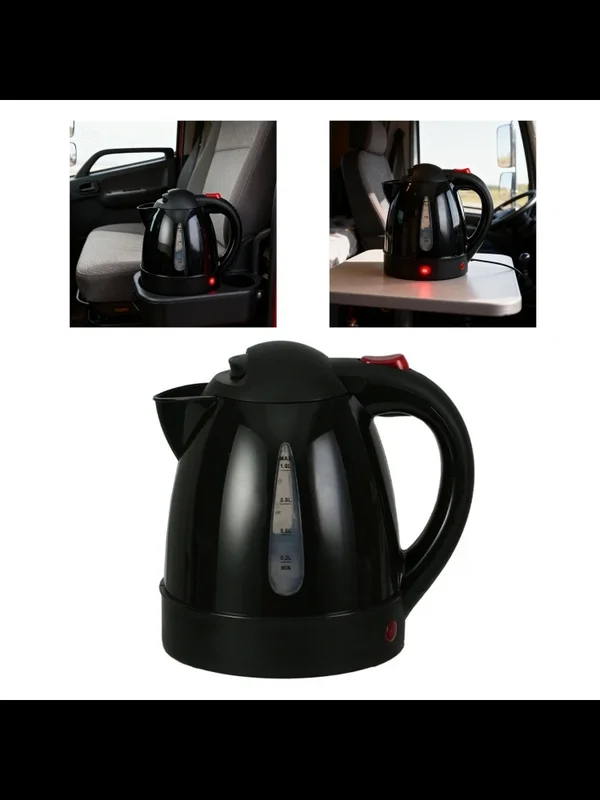 AliExpress - Tragbarer Auto-Wasserkocher, Zigarettenanzünder, automatische Abschaltung, tragbarer 1000-ml-Wasserkocher, 150 W, Teebrauch, Wasserkocher