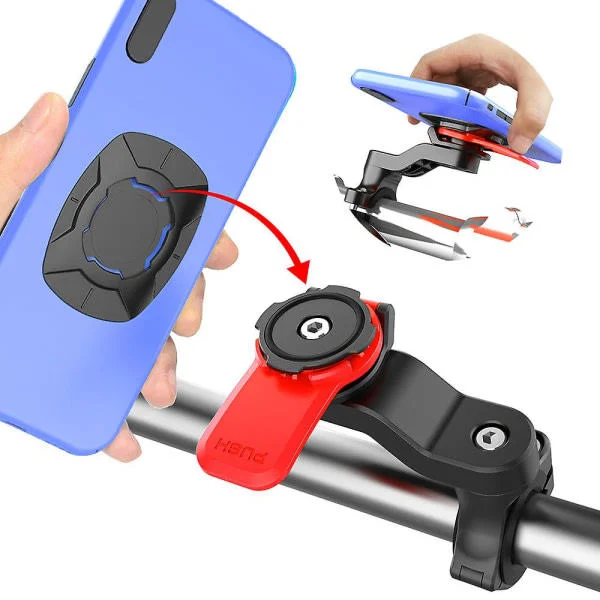 Quad-lock Out Front Sykkel Sykkel Twist Mountain Cradle Telefon