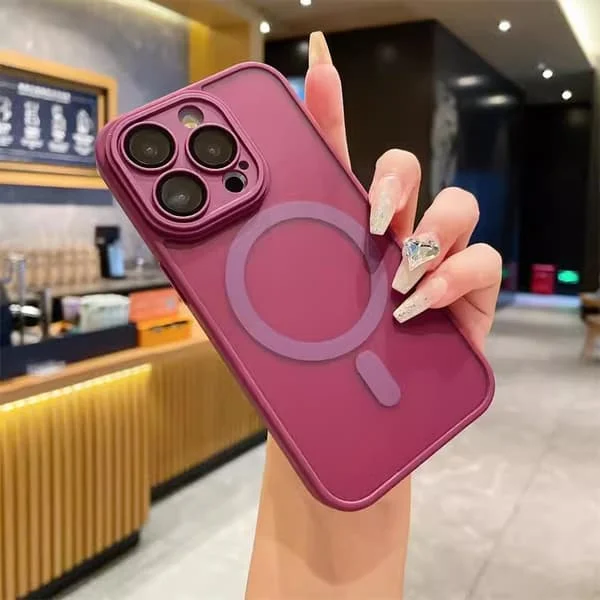 Kompatibel med iPhone 17 16 15 14 13 12 11 PRO Max Skal MagSafe TPU