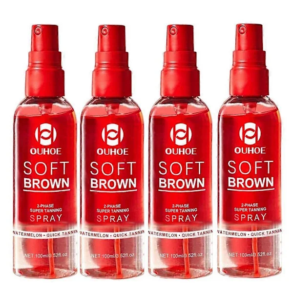 100 ml tofaset solspray vandmelon forfriskende fugtgivende solspray (4 stk.)