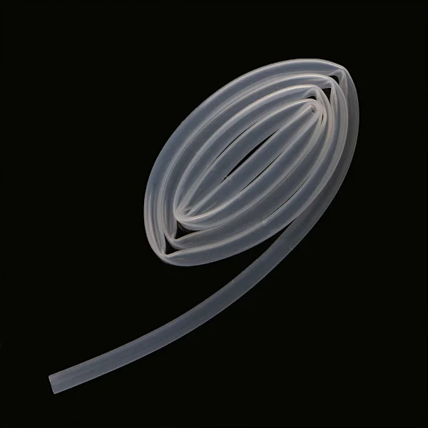 6mm ID x 8mm OD Matvaregodkjent Silikonslange Fleksibel Slange 1m Transparent