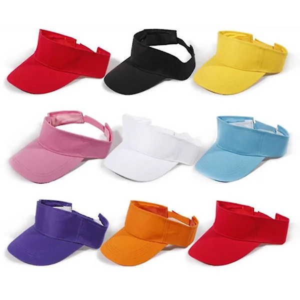 Justerbar solskärm Sport Tennis Golf keps pannband Unisex Herr Dam Hat Summer_happyshop