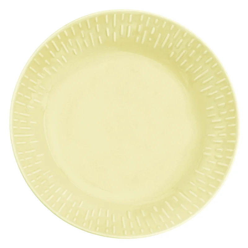 Aida Confetti pastatallerken 23 cm, lemon