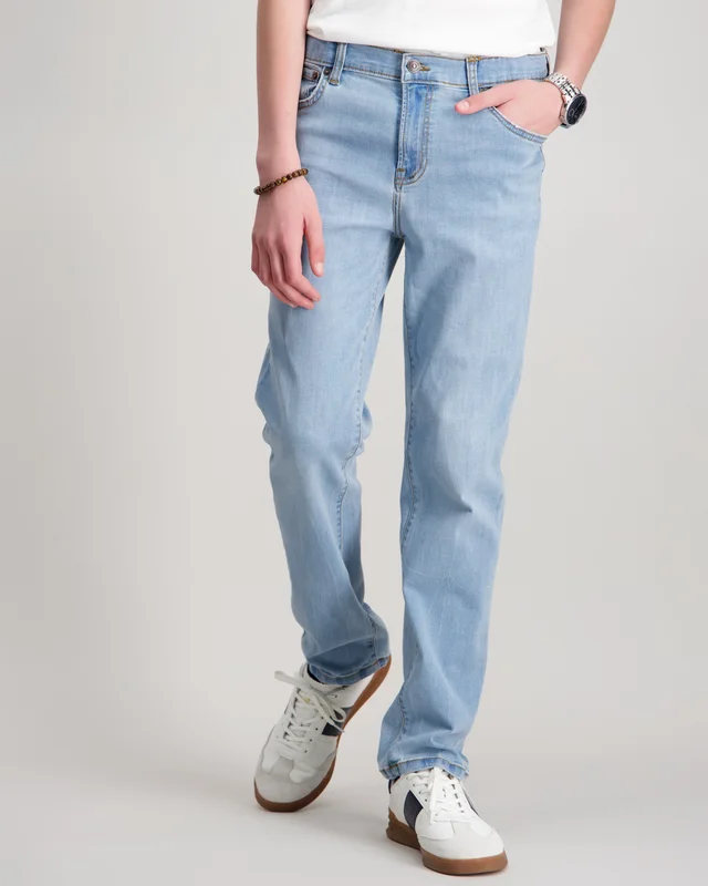 Abercrombie AFB STRAIGHT FIT JEANS Blå Jeans Kille - Kids Brand Store