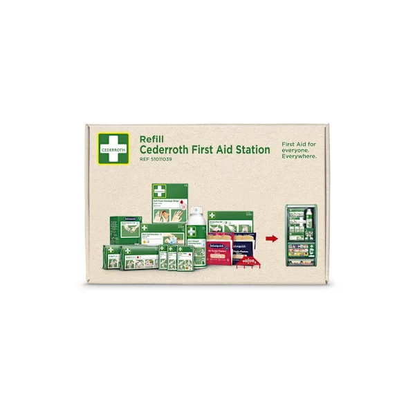 Refill Första Hjälpen-station CEDERROTH