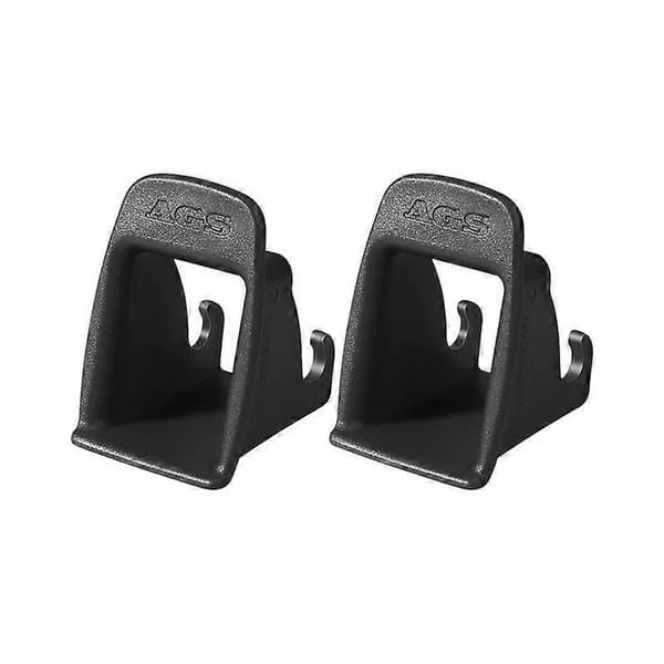 Bil barnesete isofix grensesnitt guide spor (et sett med oppgraderinger - svart)