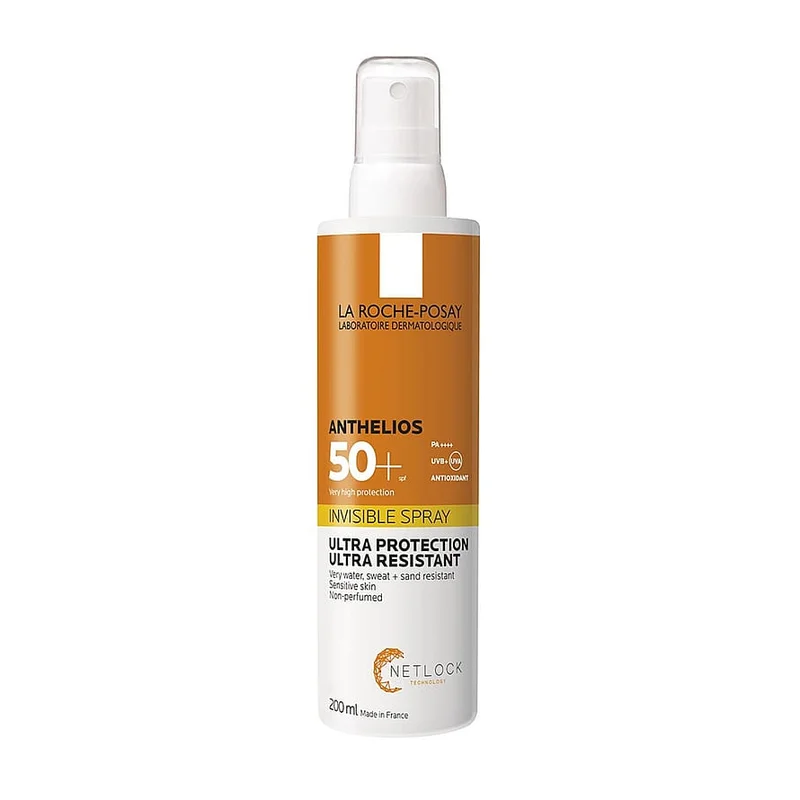 La Roche-Posay Anthelios Spray SPF 50+ 200 ml, Hudpleje, Solcreme & Solpleje, Solcreme