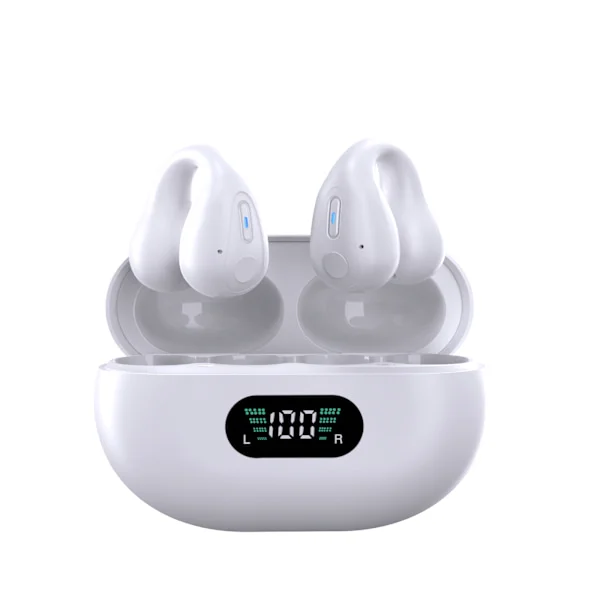 Wireless Headphones Bluetooth 5.3 Open Ear Headphones Cycling Headphones Noise Cancelling Headset