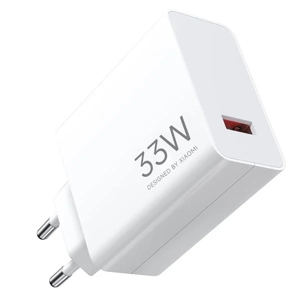 Xiaomi 33W vegglader med USB-C-kabel / hurtiglader USB-C / mobillader 33W / veggadapter USB-C
