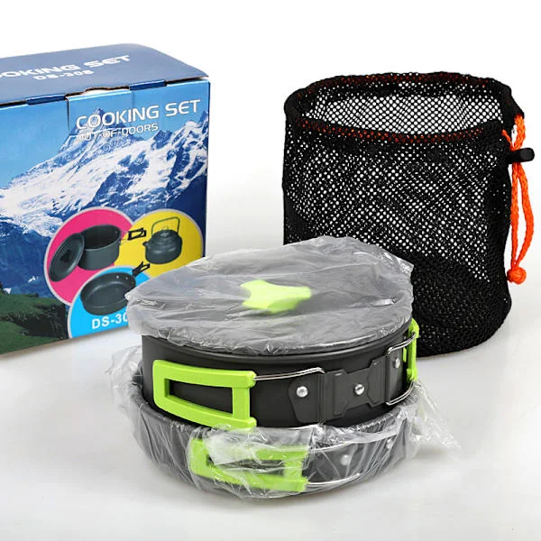 10 i 1 Camping Köksredskap Resebestick Set Set