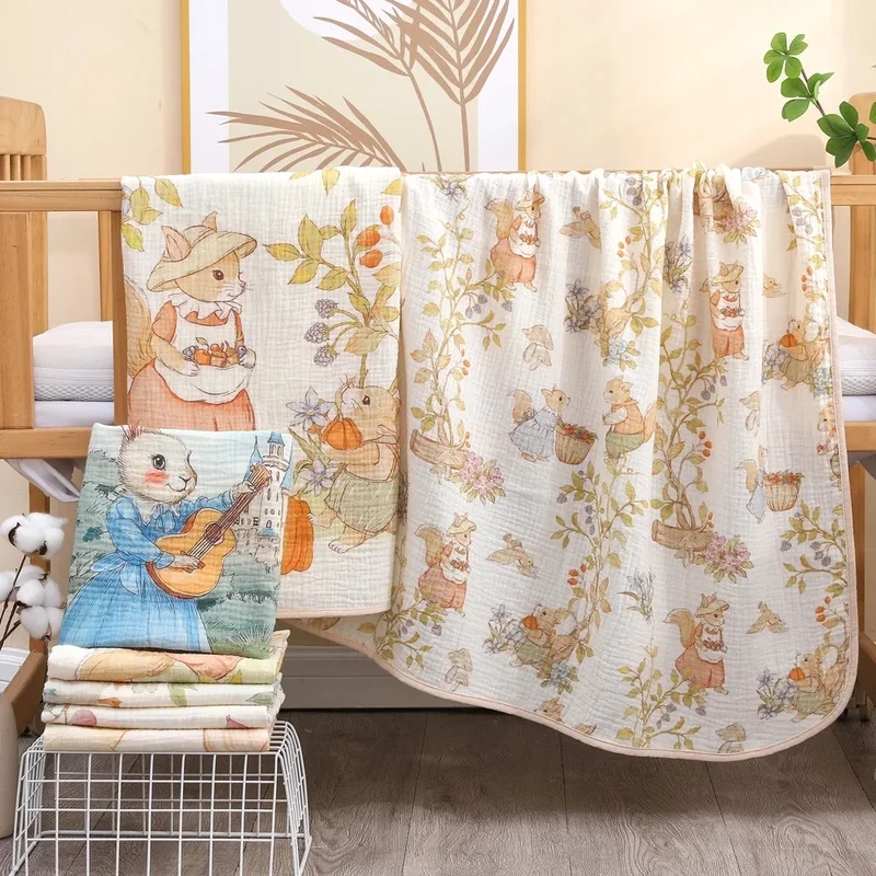 AliExpress - Badetuch für Neugeborene, reine Baumwollgaze, Badetuch, Klasse A, weiche Kinderdecke, saugfähige Decke für Neugeborene
