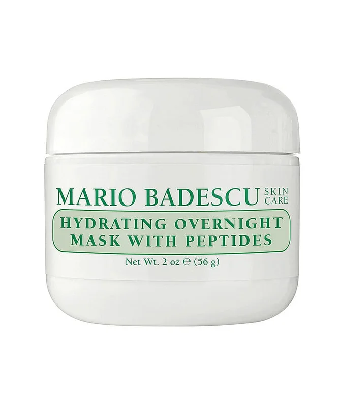 Mario Badescu Hydrating Overnight Mask Peptides 56 g, Hudpleje, Ansigtspleje, Natcreme