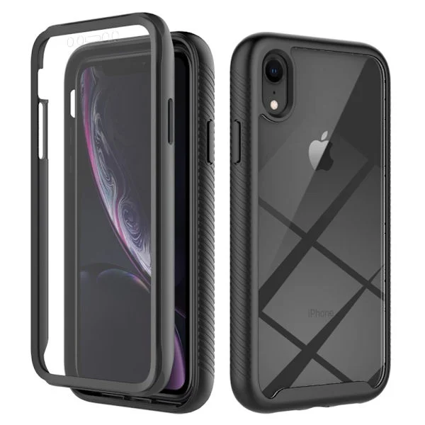 Kompatibel med iPhone, iPhone XR Skal 360 Hybrid Defense Svart 54