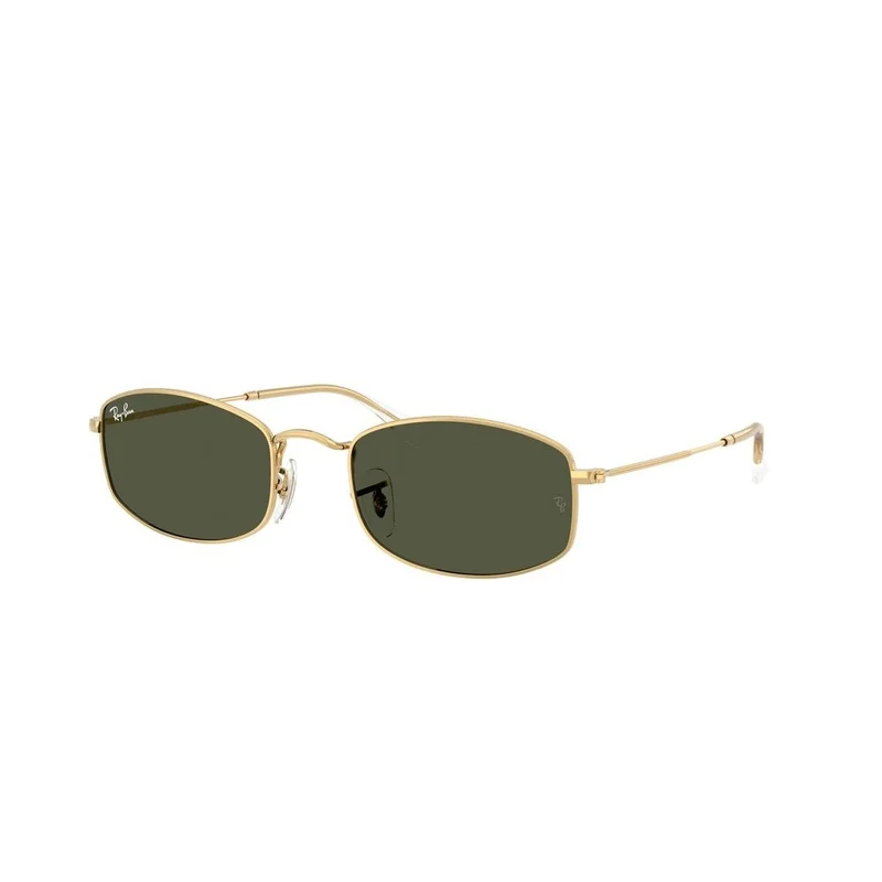 Ray-Ban -Aurinkolasit - Gold Rectangular - Ray-Ban RB3832 001/31 5221
