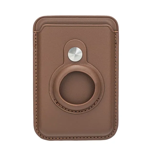 Magnetisk lommebok 2-i-1 Magsafe magnetisk kortholder, med AirTag anti-tap deksel
