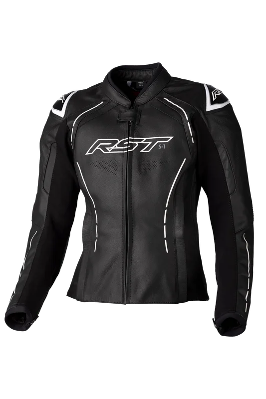 Kurtka Motocyklowa RST S1 Damska Czarny/Złamany Biały 18