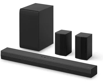 LG NS40TR - Trådlös soundbar med subwoofer och två bakhögtalare