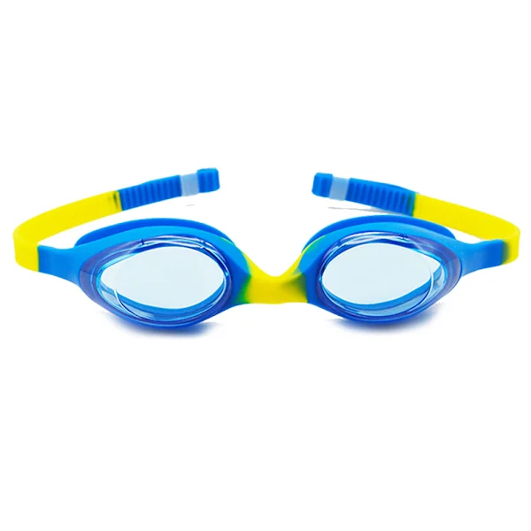Svømmebriller for barn, pakke med 1 svømmebrille for barn og tenåringer, anti-dugg anti-UV ungdoms svømmebriller lekkasjesikre
