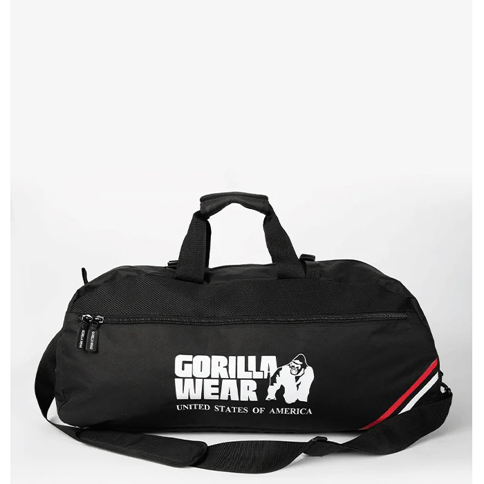 Sport bags Gorilla Wear Norris Hybrid Gym Bag/rygsæk Sort - Bodyman.dk