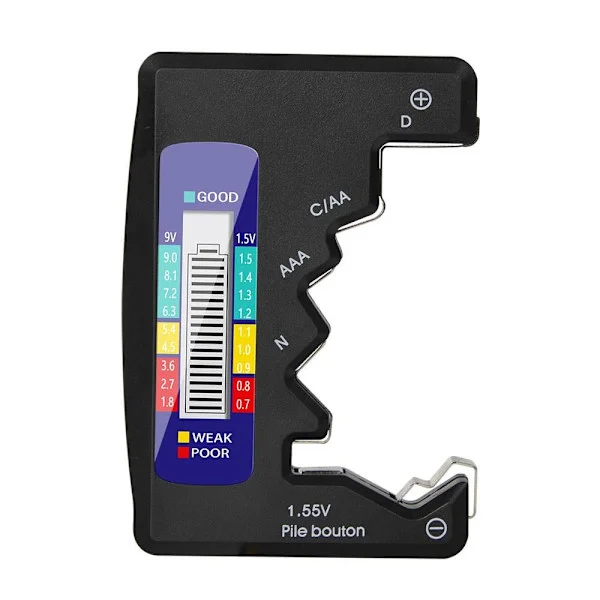 Universal Battery Tester for C/AA/AAA/D/N/9V/6F22/1.55V