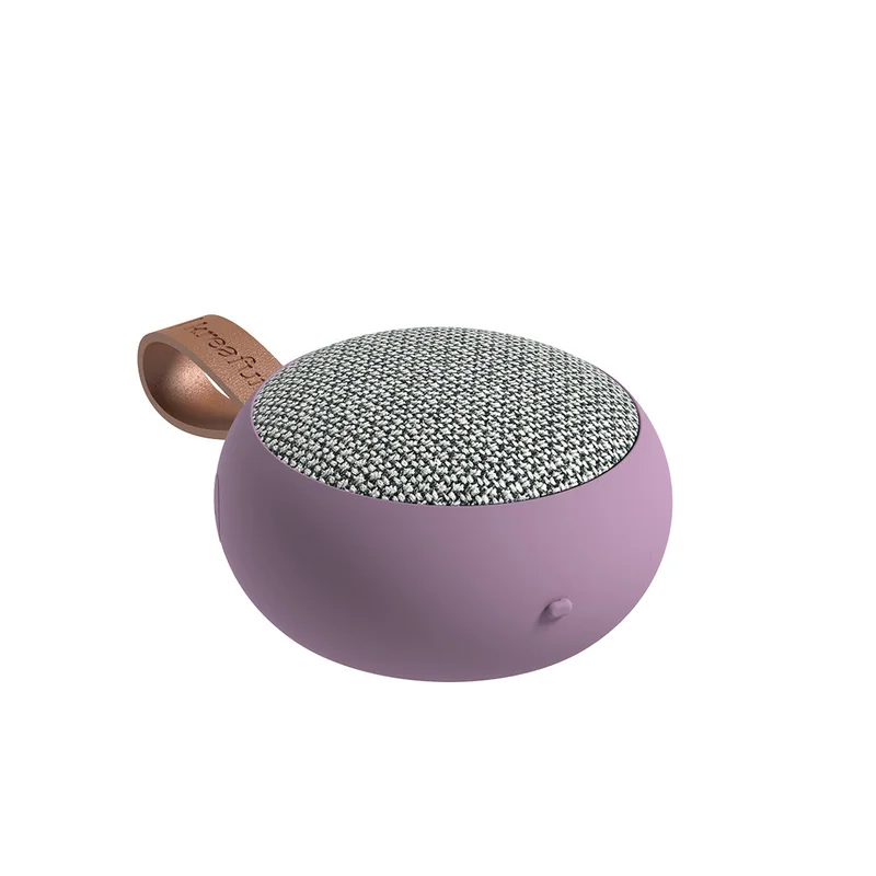 Kreafunk - aGO 2 fabric Transportabel Højtaler - True Trådløs Stereo, Bluetooth 4.0 - støv og vandafvisende Calm Purple