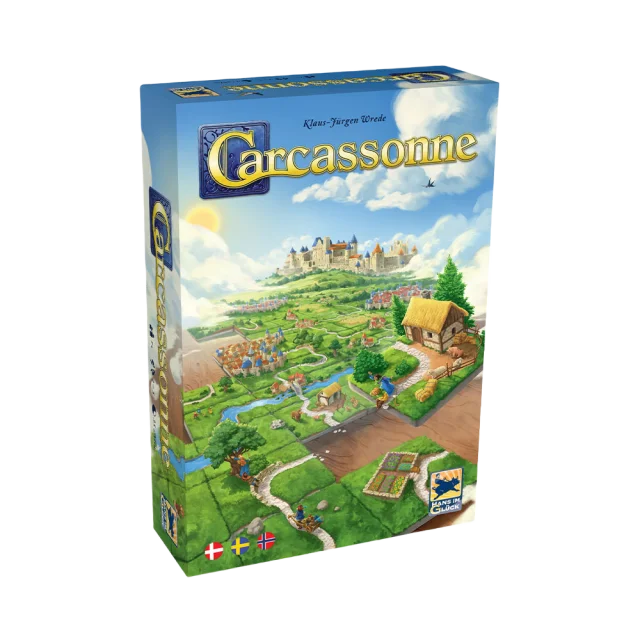 Enigma Sällskapsspel, Carcassonne Scandi Spel ONESIZE