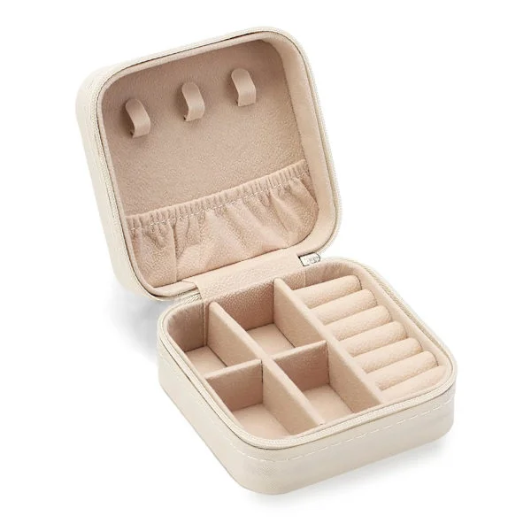 Mini Smykke Rejseetui, Lille Smykkeskrin, Rejse Smykke Organizer, Bærbar Smykkeopbevaringsholder