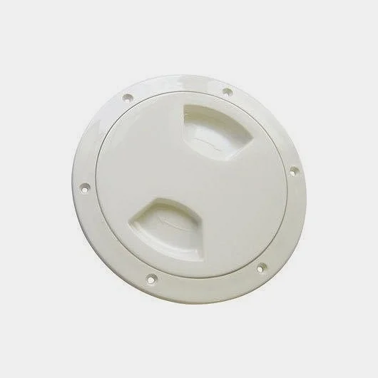 Inspektionslucka Nuova Rade Inspection Hatch, rund, Ø205/154 mm, med skruvlock, vit