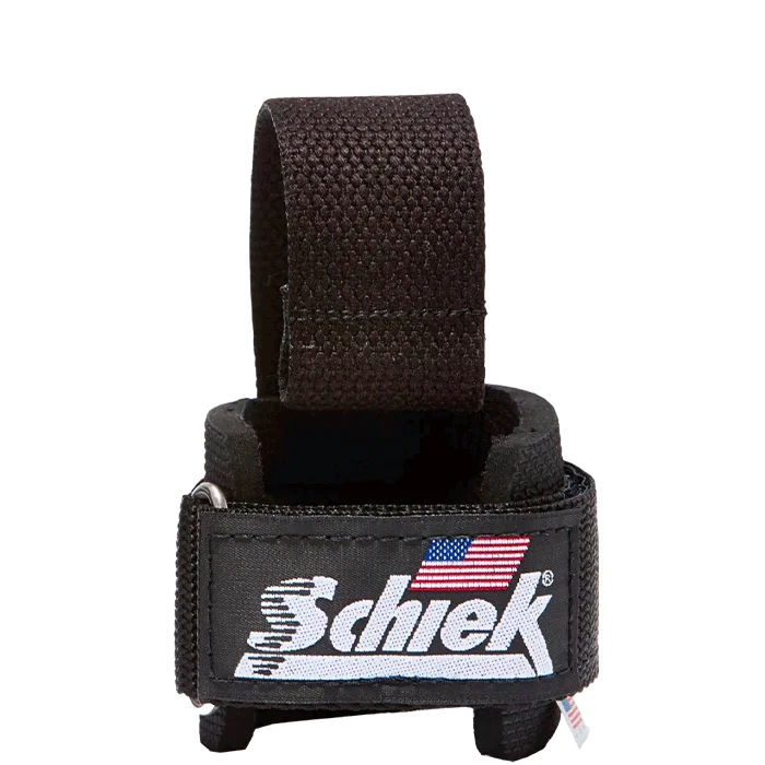 Lifting Straps & greb Schiek Power Lifting Straps with Dowel - Bodyman.dk