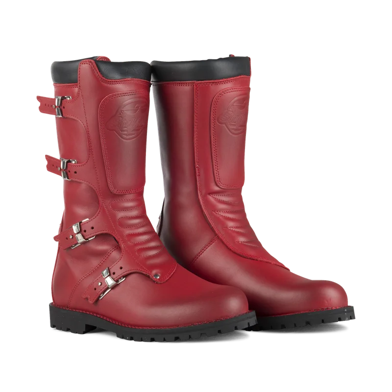 Motorradstiefel Stylmartin CONTINENTAL Rot 40