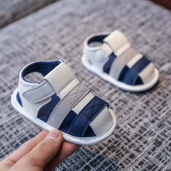 Babysko Børnsandaler NAVY BLUE L