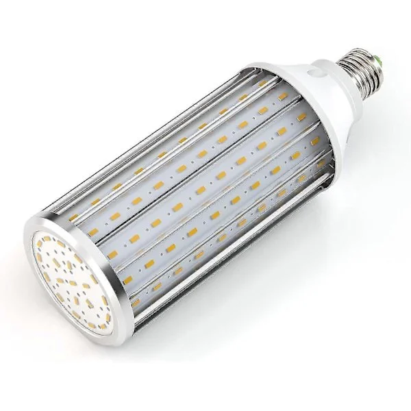 LED-pærer E27 60W 6000K 5850LM 160X5730SMD maispære, 550W høyeffekts aluminiumskonverteringspære, LED gatelys, 360 graders flomlys, for Ga