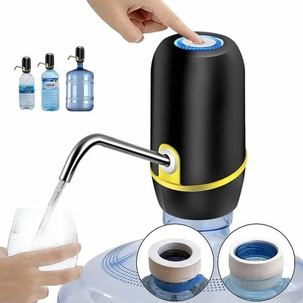 Kanister vanndispenser med vannverktøy. Kraner for mineralvannflasker. Kanister vanndispenser