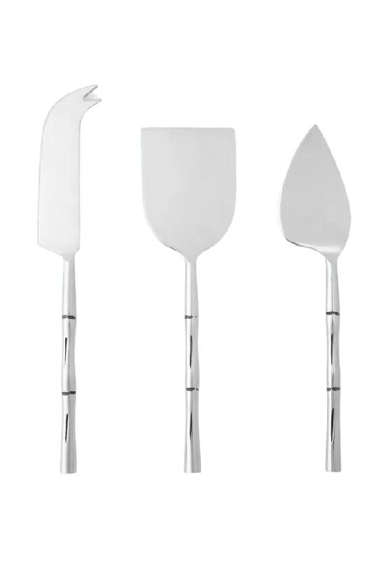 PORTOLINO LIVING Ostknivset 3 delar Köksredskap Silver ONESIZE