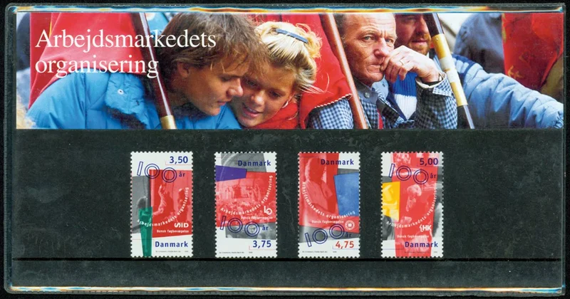 Danmark 1998 - Arbejdsmarkedets organisering - AFA souvenirmappe 28