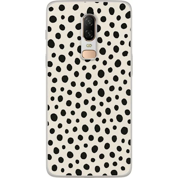 Kompatibelt Mobilskal till OnePlus 6 Dot Dance