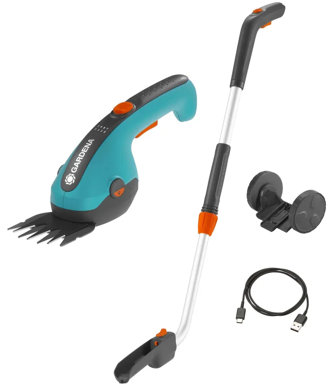Gardena 68003720 Grässax med batteri och laddare, Trädgårdsmaskiner