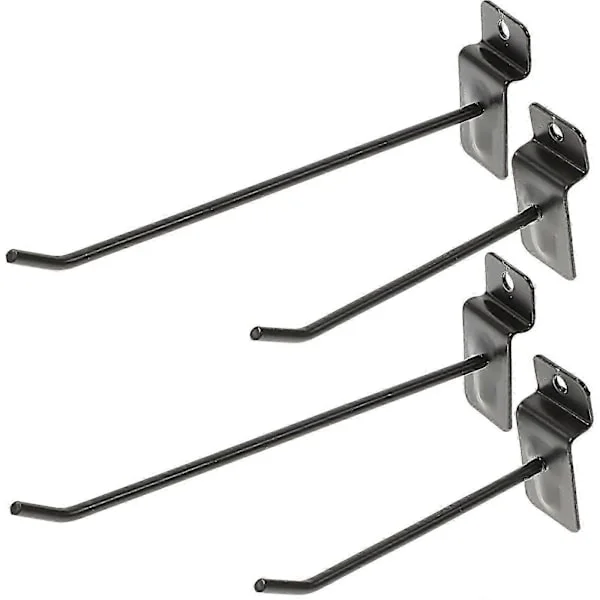 30 st Spårpanelkrokar Garage Spårpanel Tillbehör Spårvägg Hängande Krokar Hängare