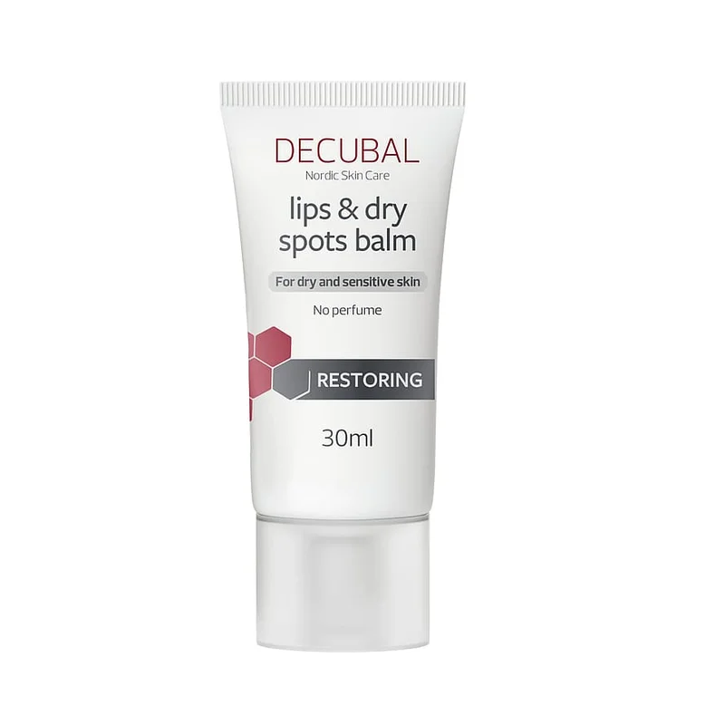 Spar 20% • Køb 2, Decubal Lips & Dry Spots Balm 30 ml, Hudpleje, Ansigtspleje, Læbepleje