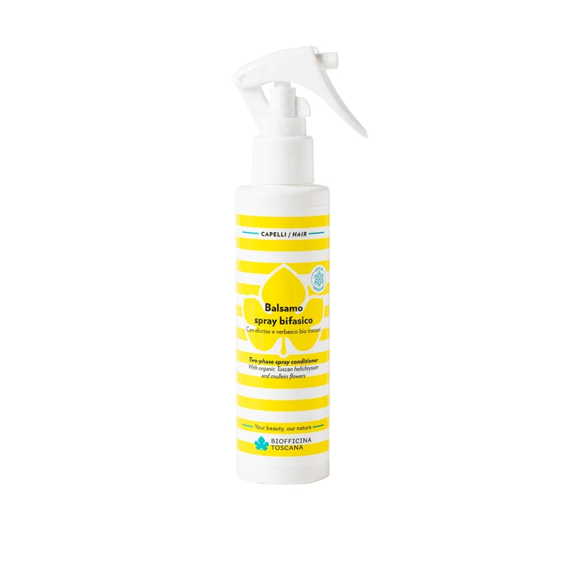 Biofficina Toscana Balsamo spray bifasico 150ml - Trattamento Protezione Solare Capelli