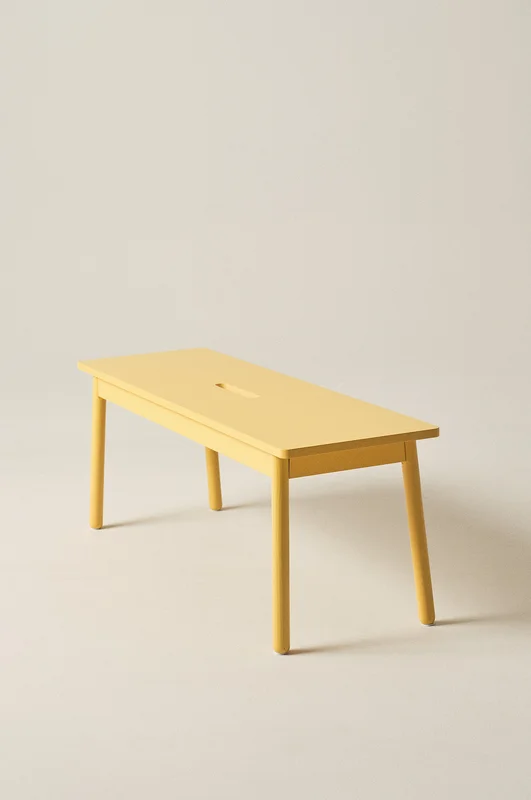 Jotex - Bänk 120 Cm Furu - MDF Gul KINNA - Köp Bänkar hos Jotex