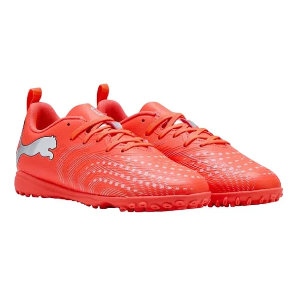Puma Barn/Kids Future 9 Play Astro Turf Träningsskor 2 UK Röd/