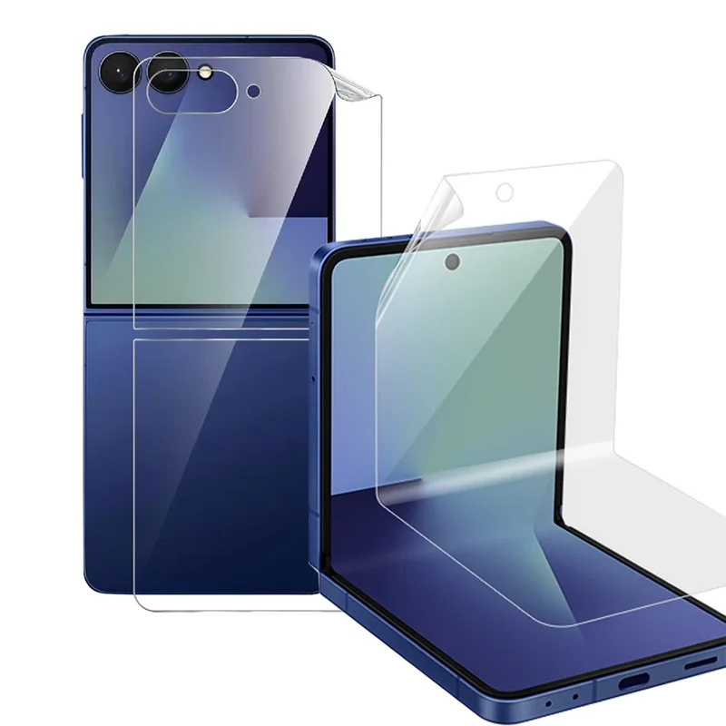 AliExpress - Protecteur d'écran Hydrogel brillant pour Samsung Galaxy Z FLIP 7 6 7FE, Film de protection avant en TPU pour Galaxy Z Flip 6 Flip7 FE