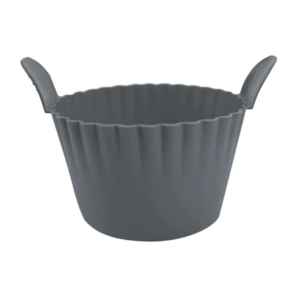 Ramekiner för Airfryer, Äggformar för Airfryer, Stora Muffinsformar för Airfryer (6-pack), Grå