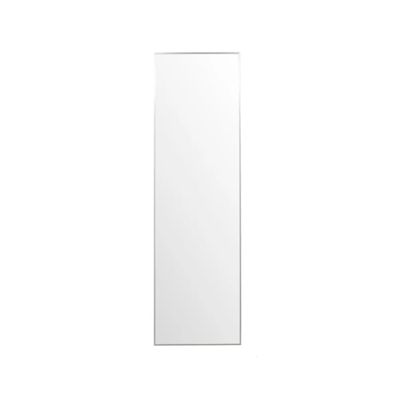 Dalton Spiegel, silberner Rahmen | 220x67cm, minimalistisches Design, eleganter Wandspiegel für Zuhause oder Büro, zeitloser Stil, modern.