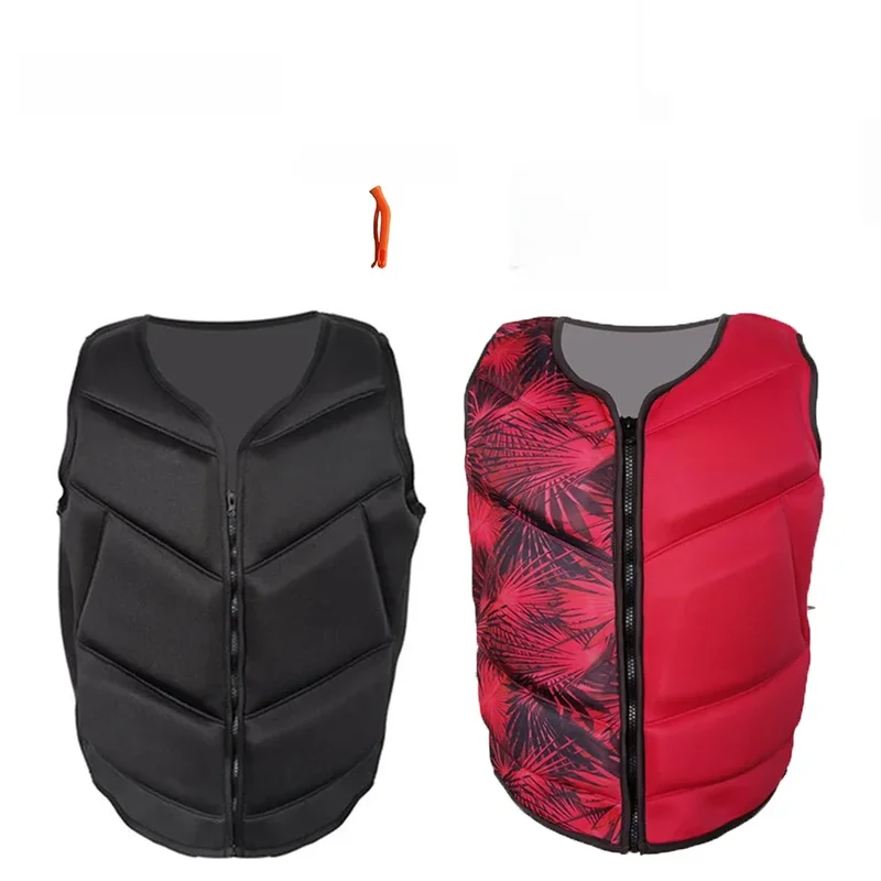 AliExpress - Gilet de sauvetage en néoprène, gilet de pêche, veste d'eau, sport, adultes et enfants, vêtements de natation, patinage, ski, bateaux de 