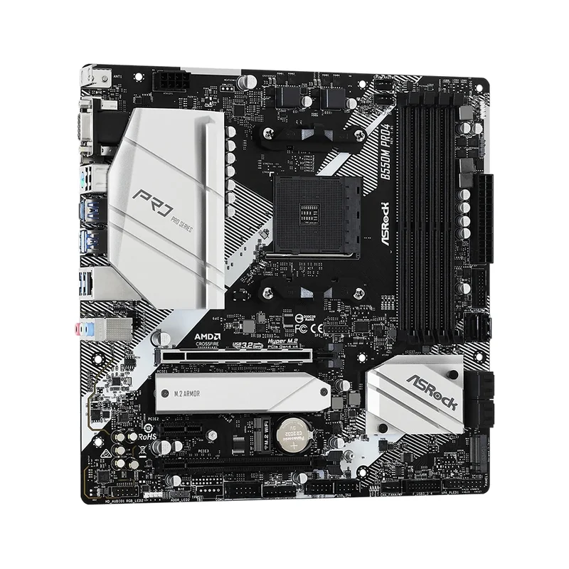 AliExpress - ASRock B550M PRO4 Motherboard Unterstützt Ryzen 9 5900X 3900X Ryzen 7 5800X3D Ryzen 5 5600X CPU AMD B550 DDR4 HDMI AM4 Mainboard