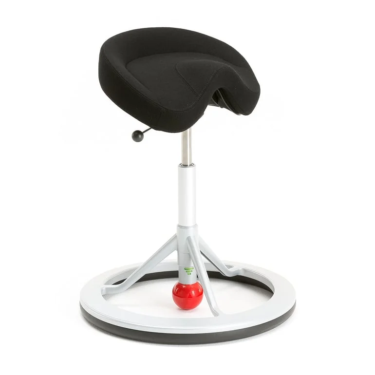 BACK APP Balansestol - Ergonomisk Kontorstol med Ullsete - AJ Produkter